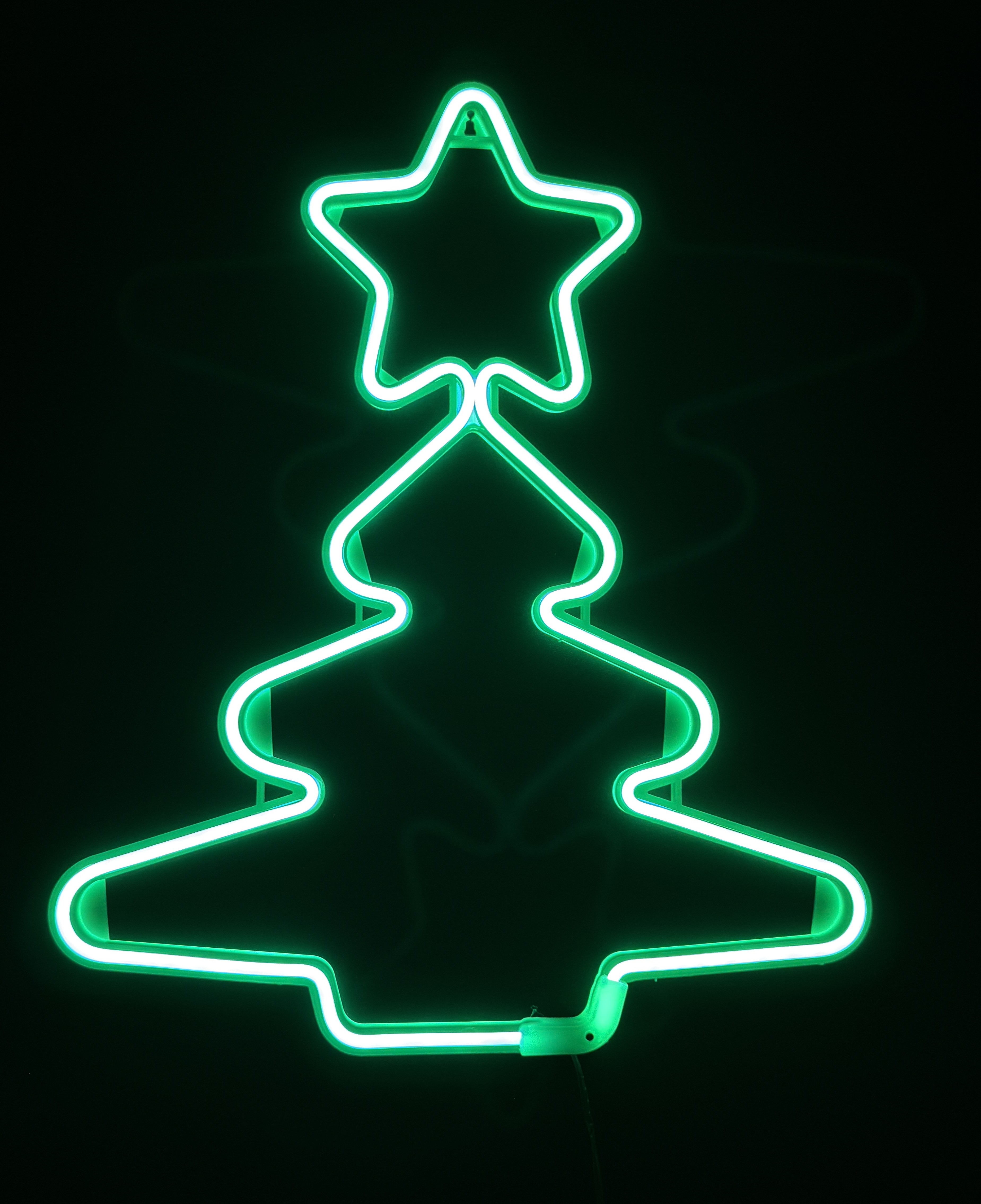 Choinka Świąteczna NEON LED – zielone światło CHOINKA_ZIELONA_