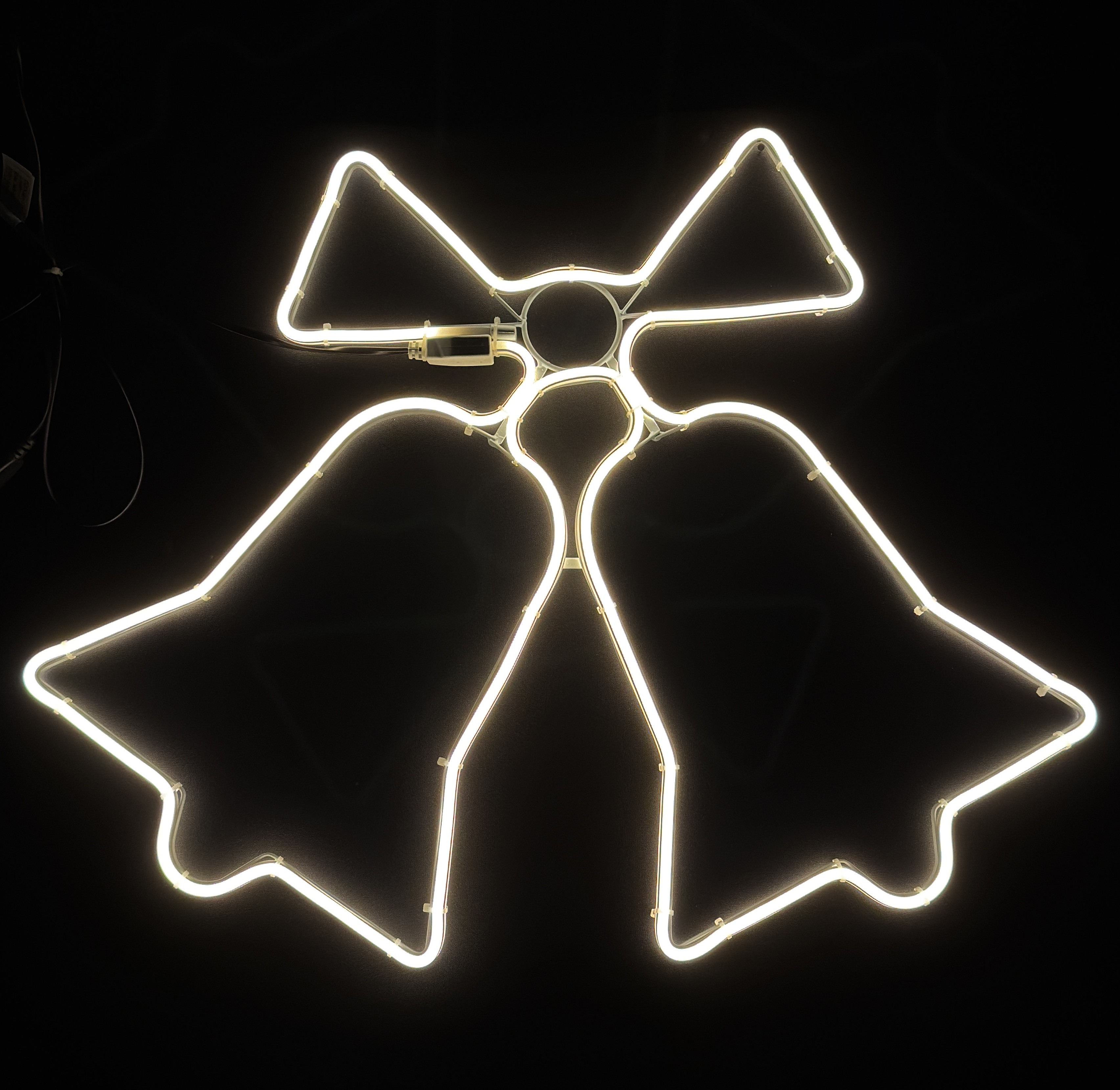 Neon Świąteczny LED NEON – Dzwonki ciepłe białe światło DZWONKI_CIEPLE