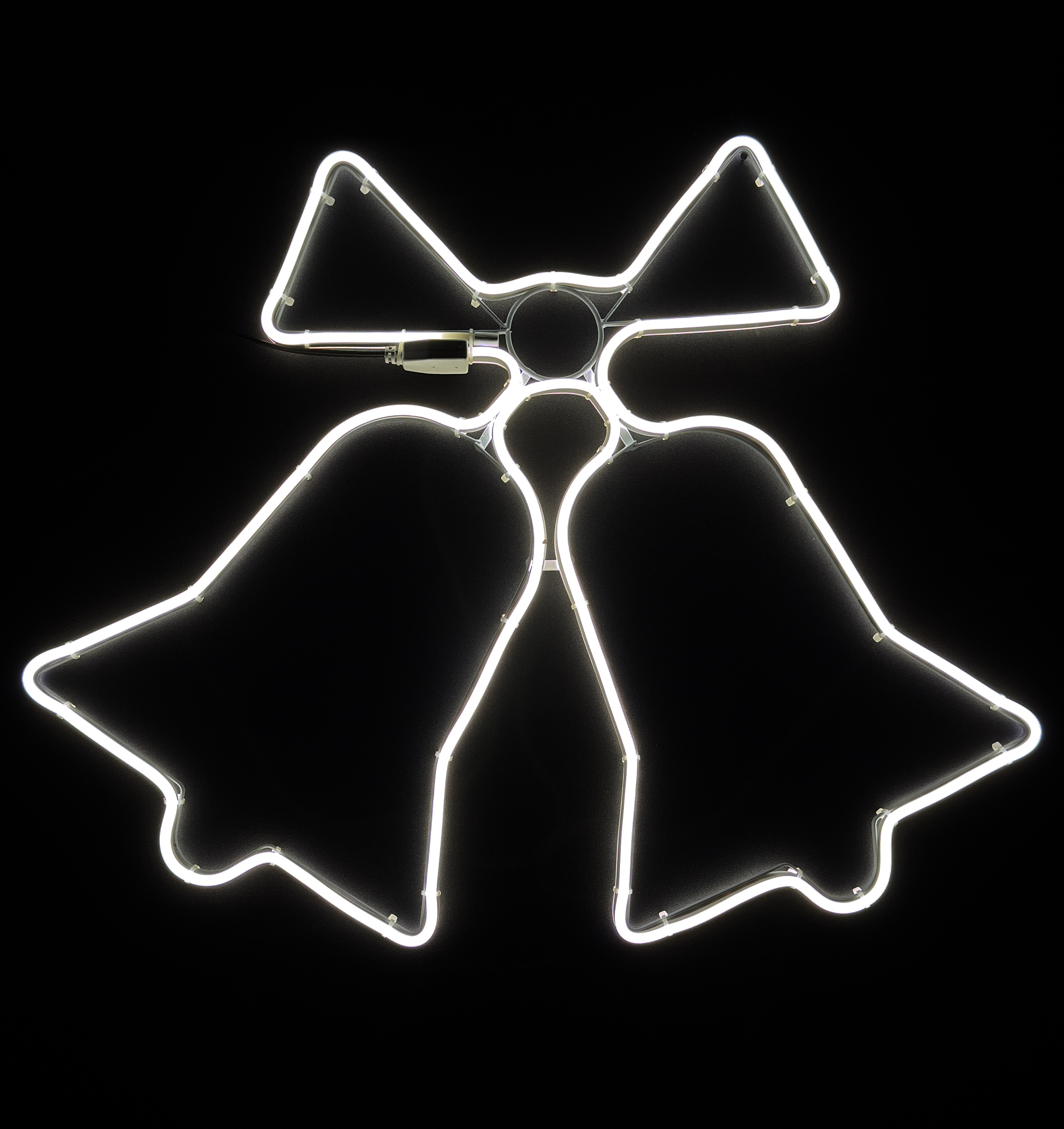 Neon Świąteczny LED NEON – Dzwonki zimne białe światło DZWONKI_ZIMNE_