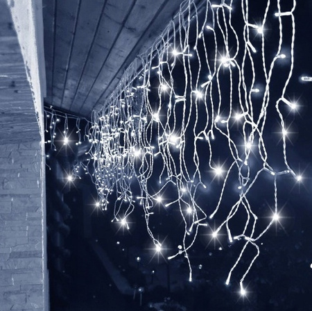 SOPLE 500 LED – Kurtyna Zimny Biały + FLASH | 25 m | IP44