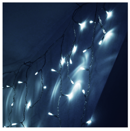 KURTYNA SOPLE 500L ZIMNY BIAŁY, DŁ. 3 + 20 M