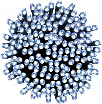 Lampki Choinkowe 500 LED – Zimny Biały | 35 m | 8 Trybów Świecenia z Programatorem