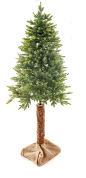 Sztuczna Choinka 170 cm na Pniu – 100% PE, Silikonowa, Jasnozielona