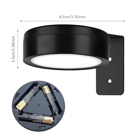 Lampa Led Magnetyczna Bezprzewodowa Klinkiet Ścienna do Obrazów Pilot