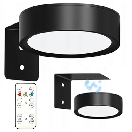 Lampa Led Magnetyczna Bezprzewodowa Klinkiet Ścienna do Obrazów Pilot