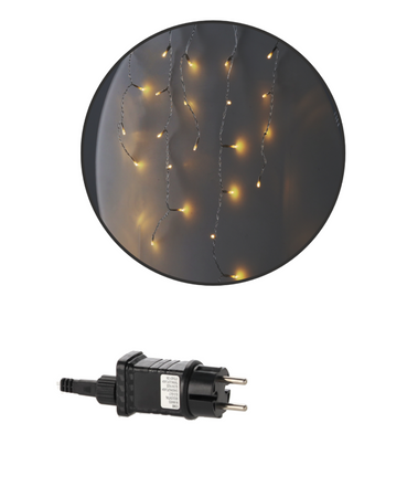 KURTYNA SOPLE 300L CIEPŁY BIAŁY + ZIMNY FLASH, DŁ. 3 + 12 M