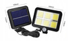 LAMPA SOLARNA Z CZUJNIKIEM RUCHU ZMIERZCHU 120 LED DUŻY PANEL MEGA MOCNA