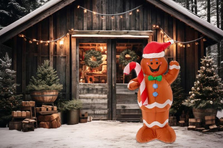 DMUCHANY PIERNIK LED WYS. 150CM