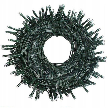 Lampki Choinkowe 500 LED FLASH – Ciepły Biały | 35 m | Efekt Migoczącej Iskry