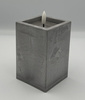 Świeczka betonopodobna LED 12 cm